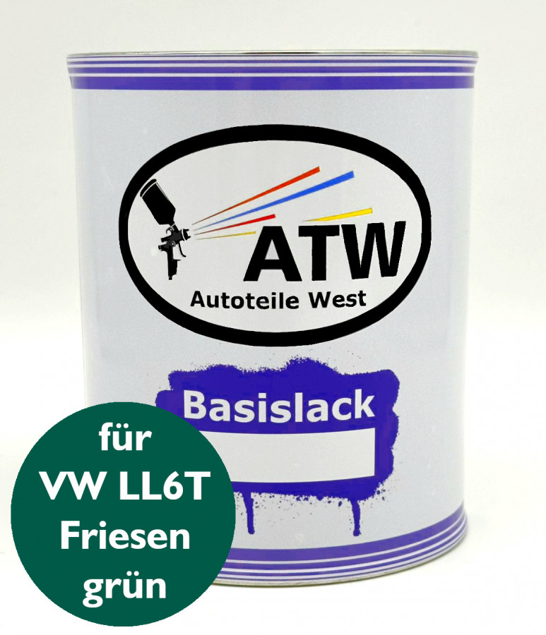 Autolack für VW LL6T Friesengrün